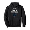 Pretend I'm A Panther Costume Funny Pullover Hoodie