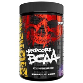 Mutant Hardcore Bcaa - Pre, Intra O Post Entrenamiento - Suplemento De Aminoácidos De Cadena Ramificada Bcaa Next Level - Hidratación + Recuperación - 30 Porciones - Uva 30 Porciones