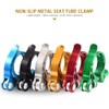 DAZISEN Bicycle Seat Tube Clip - Aluminium Alloy Ultralight Quick