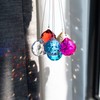 15pcs Crystal Ball Prism 30mm Handmade Feng Shui Faceted Decor