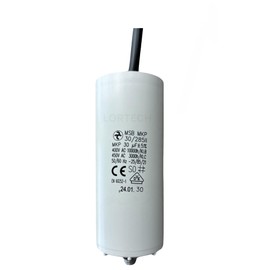 LORTECH Permanent Capacitor 30μF 450V Cable
