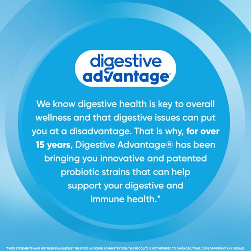 Digestive Advantage Intensive Bowel Support Probiotic Defends Against Gas &