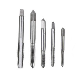 NestNook M3 M4 M5 M6 M8 High-Speed Steel Metric Tap Set, Starter & Plug Tap, 5-Piece