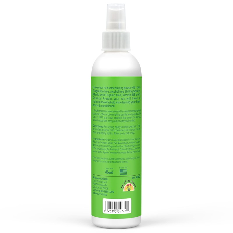 Lily Of The Desert Natural Hold Aloe Vera Hair Spray