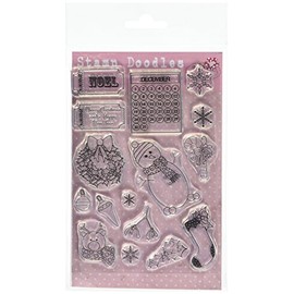 Polkadoodles A6 Angel Xmas Clear Polymer Stamp