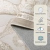 Lahome Boho Animal 5x7 Washable Living Room Area Rugs, Beige