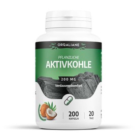 Activated Carbon - 200 mg - 200 capsules