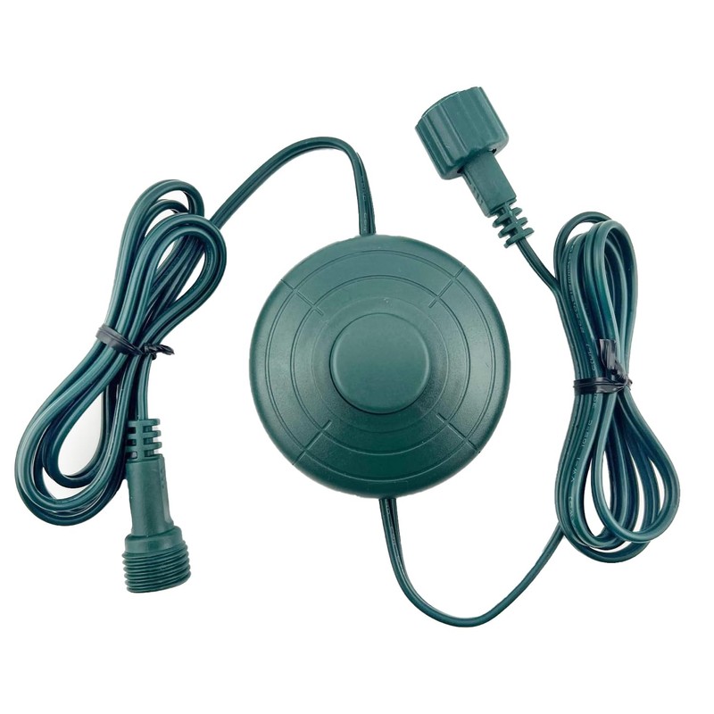 Power Cord 6Ft with On/Off Foot Switch for Christmas Tree