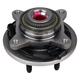 KUSATEC 515043 Front Wheel Bearing and Hub Assembly Compatible with Ford Expedition Lincoln Navigator 2003 2004 2005 2006, 6 Lug Bolts w/ABS