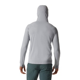 Mountain Hardwear Men's Crater Lake Hoody, Glacial, Large