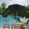 yuzhiyuan Outdoor Umbrellas for Patio 7.8FT Patio Table Umbrella with