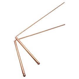 Dickly 2X Dowsing Rods Pure Copper Detection Rods Divining Rods Portable for Divining Water