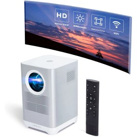 JOVAL Portable Projector 2022 Upgraded WiFi Mini Projector, FHD 1080P Projector