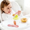 Cucharas de Silicona para Niños – Juego 8 pcs Arcoíris