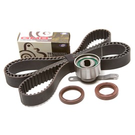 Evergreen TBK224 Compatible With 92-00 Honda Civic VTEC 1.6L D16 D16Y Timing Belt Kit