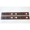 GM AUTO 2PC Black Red 2500 HD Emblem Nameplate 2019-2023