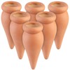 Royal Gardineer Water Dispenser Plants: Set of 6 2-in-1 Terracotta