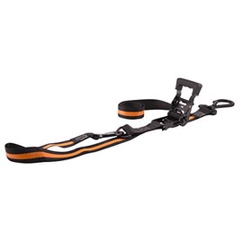Erickson 05715 Big Hook Ratcheting Tie-Down Strap, 2 Pack (1.5" Wide x 8' Long, 2000lb Load Capacity)