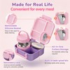 Bento Box for Kids,Leak-Proof Lunch Container with 9oz Insulated Food