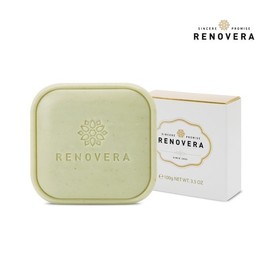 Renovera Coconut Gentle Cleansing Bar Radiance Bar Natural Facial Soap 100g / 리노베라 코코넛 순한 클렌징바 광채바 천연 세안비누 100g