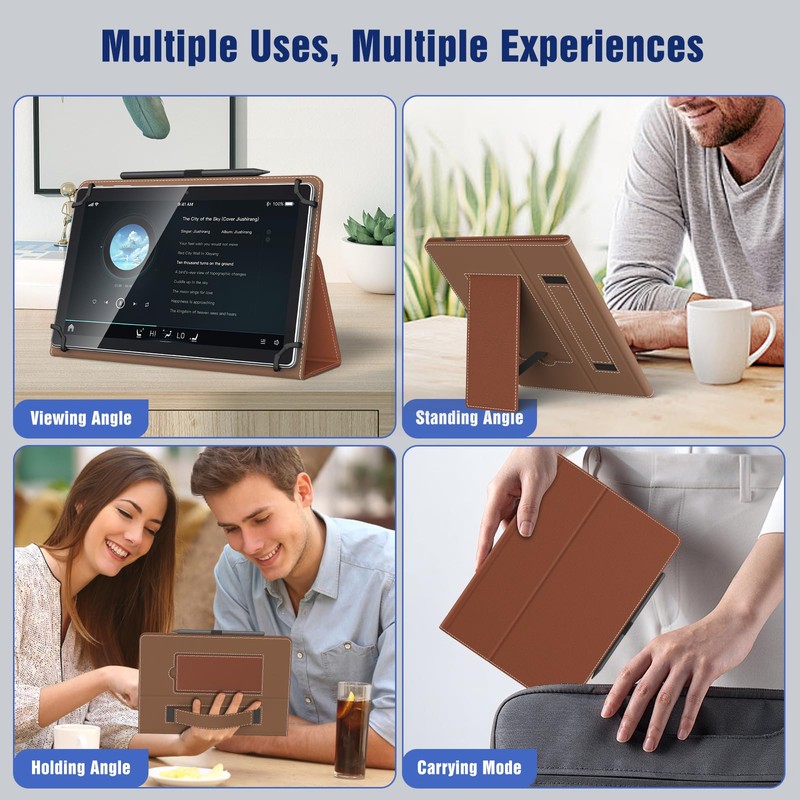 TiMOVO Universal Case for 10.1 Inch Android Tablet with Pen