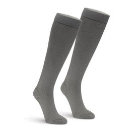 EXTREMIT-EASE Garment Liner, Unisex, Light Foot-to-Ankle Compression, Gray, Small, 2 Undersock/Pack
