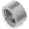 Barrow G1/4" Female to Female Extender Fitting, 10.5mm, Silver Shiny