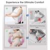 DONAMA Pregnancy Pillows for Sleeping, Memory Foam Maternity Pillow Support