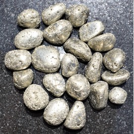 Zenergy Gems Charged Natural Polished Bright Golden Pyrite Crystal Pendant + 20" Stainless Steel Chain + Selenite Charging Heart [Included]