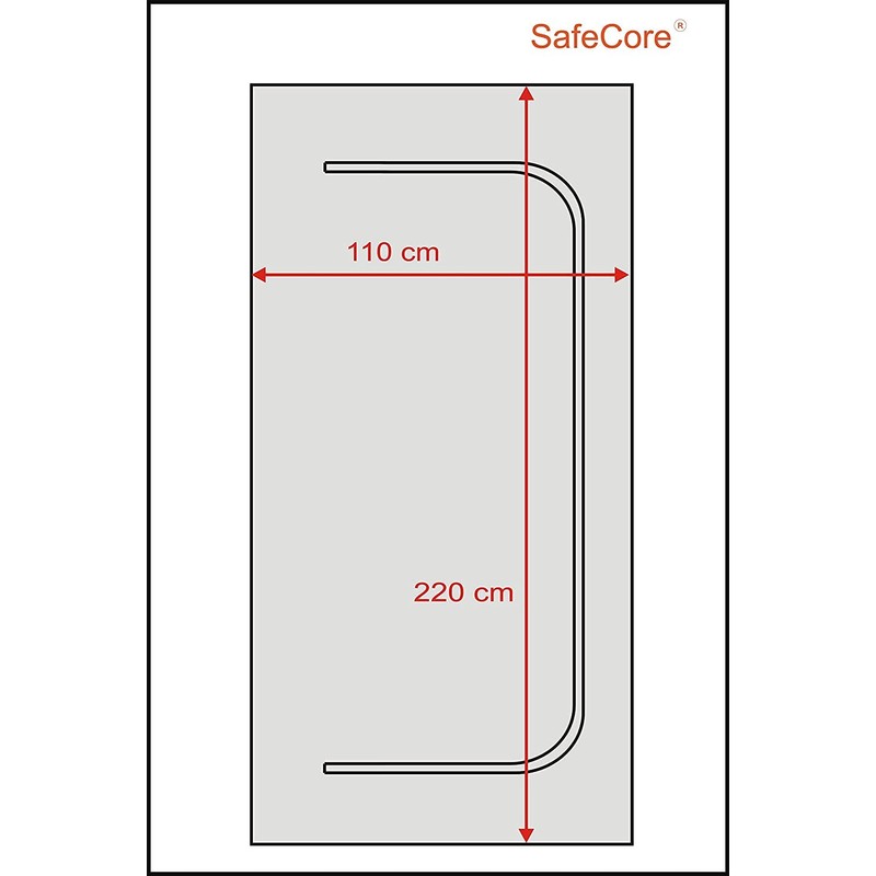 SafeCore - Dust Protection Door with Zip 2 x 220