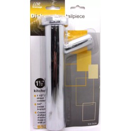 LDR 505 6420 Kitchen Dishwasher 1-1/2" x 8" Sweat Branch Tailpiece