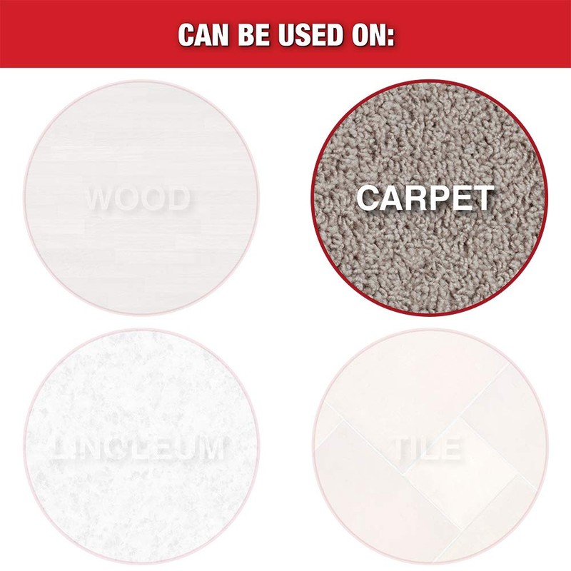 Self-Stick, Square Heavy Furniture Sliders for Carpeted Surfaces (4 piece)