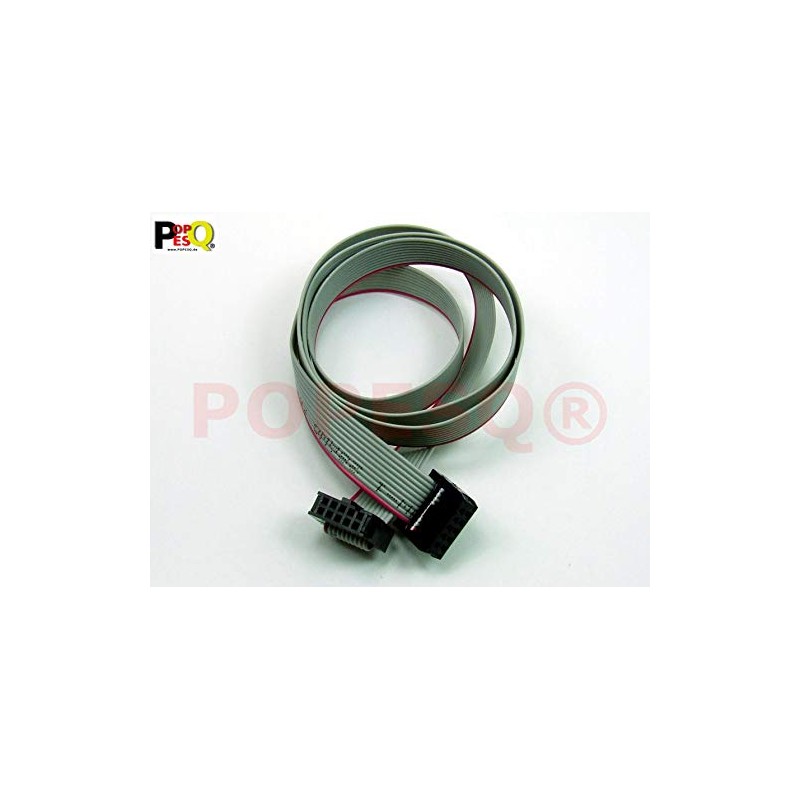POPESQ® IDC Cable 10-Pin 2 m 2 mm Connector Ribbon