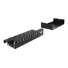 Delock Keystone Patch Panel 12 Port Black