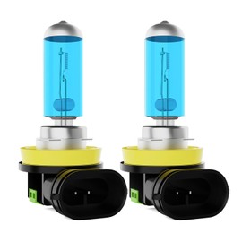 LECCIBUB Fog Light Bulbs Fit For Toyota Prius 2010-2015, H11 Fog Lights Halogen Bulb, 6000K White Light, Plug and Play, Pack of 2