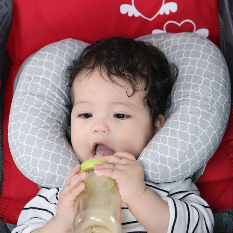 Portable Breathable Baby Seat Stroller Head Support Neck Pillow Car