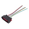 VekAuto 6 Pin No.4M5T14A464RBA Accelerator Pedal Position Sensor Connector for