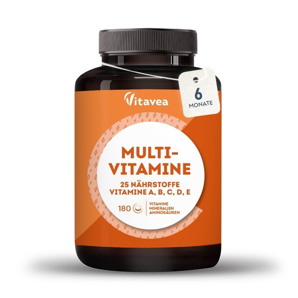 Multivitamins and Minerals for Adults - 180 Tablets - 25