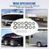 4 Sets 3500 LB Trailer Axle Bearing Kits L68149 L44649
