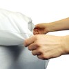 Interfit Knitted Fitted Stretch Pillowcases (Pair) Housewife Style Fold Over