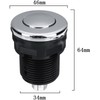 Tyenaza Air Pressure Switch, Waterproof Air Pressure Bath Switch, Tub,