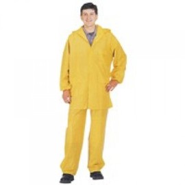 Rainsuit PVC 2pc Yellow Medium