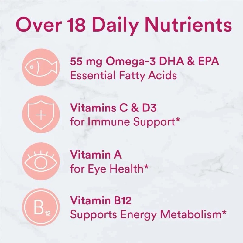 SmartyPants Teen Girl Multivitamin Gummies Omega 3 Vitamin Exp. 11/26/2025