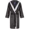 Tokyo Laundry Men's Soft Fleece Hooded Two Tone Dressing Gown