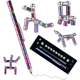 Cool 0.5mm Ballpoint Pen,Fun Stress-Relieving Multifunction Writing Pen Creative Gift for Adult or Friends (Multicolor)