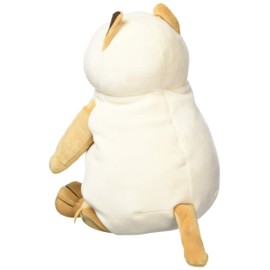Shinada Global MONE-0230S Mochi Cat Plush Toy, Sham, M