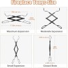 AGM Fireplace Tongs, 26" Fire Pit Accessories Firewood Log 2-Tongs