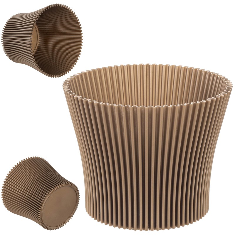 KADAX Small Plastic Flower Pot, Succulent and Herb Planter, Modern