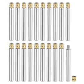 uxcell 20Pcs Sign Standoff Screws, M3 x 5mm x 55mm Metal Wall Standoff Mounts Hardware Advertising Glass Standoff Nail Acrylic Nail for Hanging Acrylic Picture Frame Panel Sign