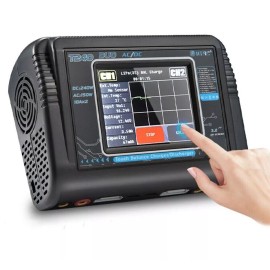 Dght Touch Screen Dual Channel RC car lipo battery Balance Charger Discharger